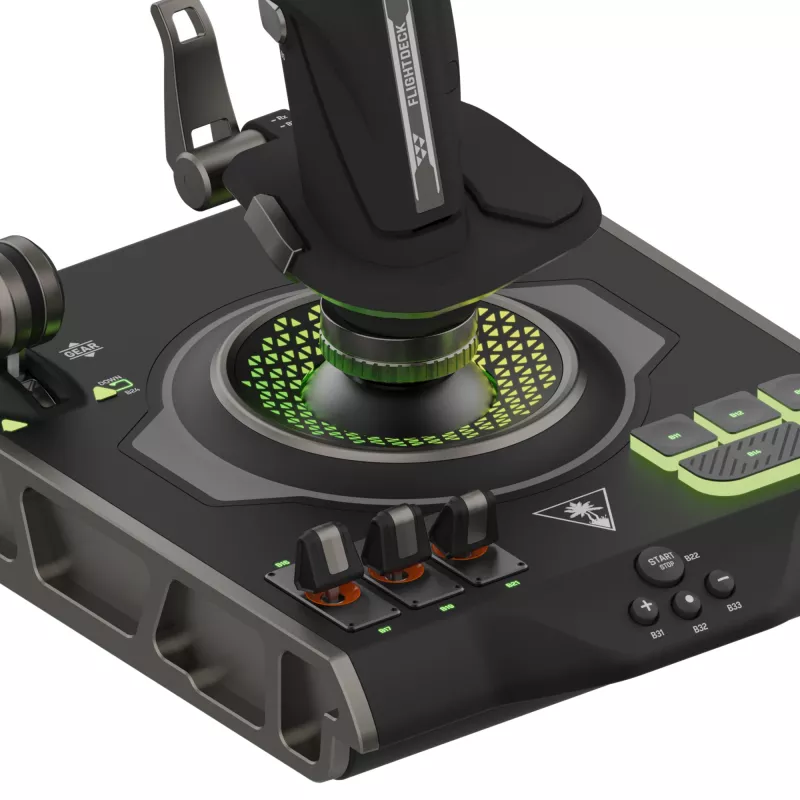 Flightstick Turtle Beach VelocityOne Black USB Analogue Digital PC
