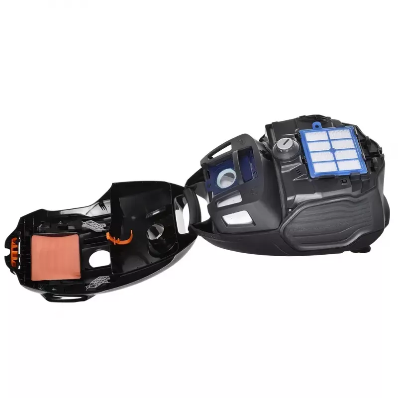Cylinder vacuum Electrolux EPF63EB-S, bagged, 700W, 3.5 L, telescopic tube, 9 m radius, Hygiene Filter, black