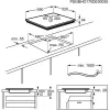 Electrolux LIL61424C Black Built-in 60 cm Zone induction hob 4 zone(s)