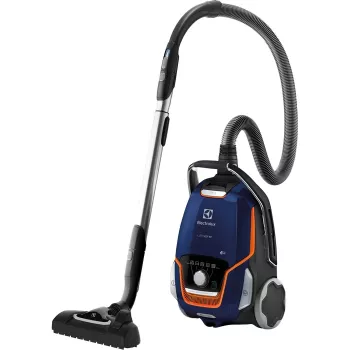 Drum vacuum Electrolux EUOC94DB, dry cleaning, 5 L dust bag, 850 W, 12 m radius, allergy filter, black