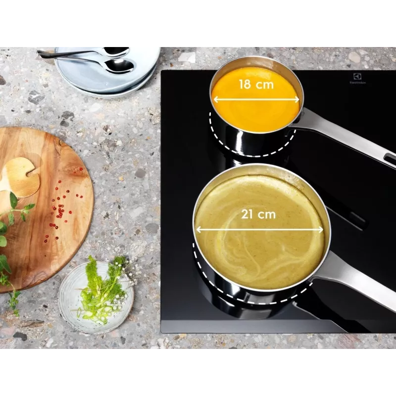 Electrolux Serie 600 EIV63443CT Black Built-in 60 cm Zone induction hob 4 zone(s)