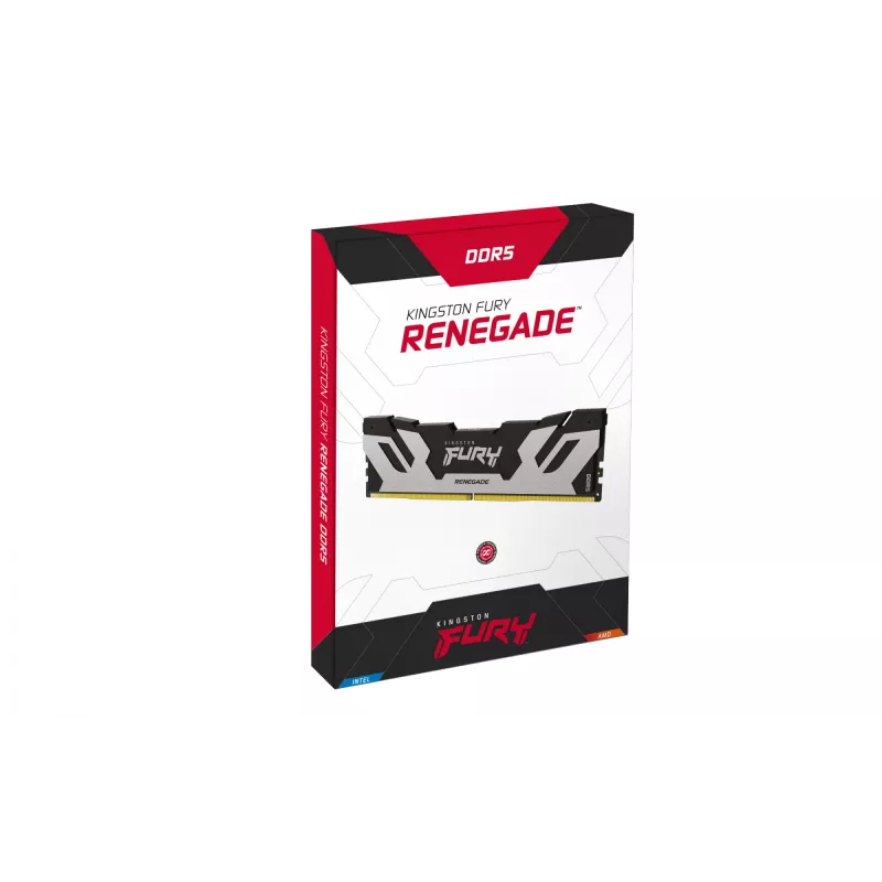Kingston Technology FURY 48GB 8400MT/s DDR5 CL40 CUDIMM (Kit of 2) Renegade Silver XMP