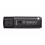 USB Flash Drive KINGSTON IronKey Locker Plus 50 G2 256 GB, USB Type-A, USB 3.2 Gen 1, AES-256, FIPS 197