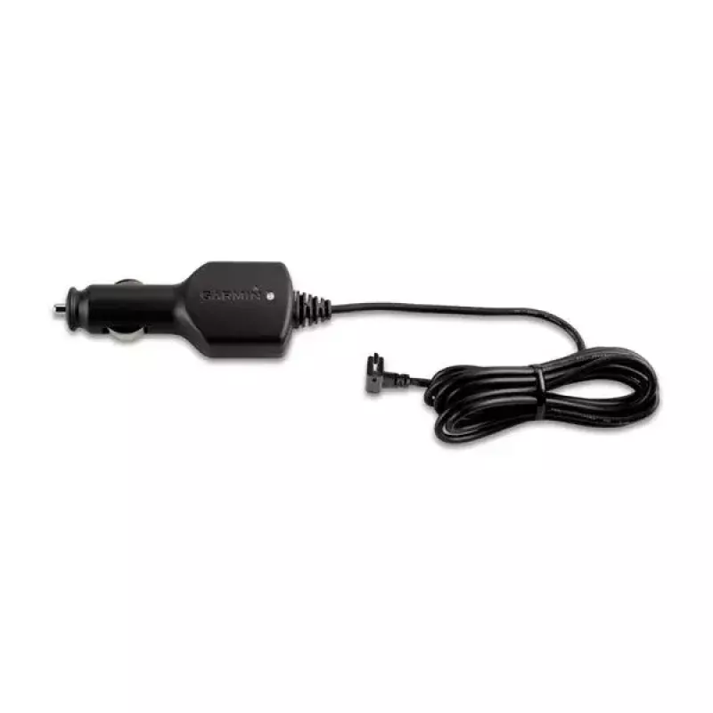 Car charger GARMIN 010-12982-05 — 12 V cigar lighter power, black