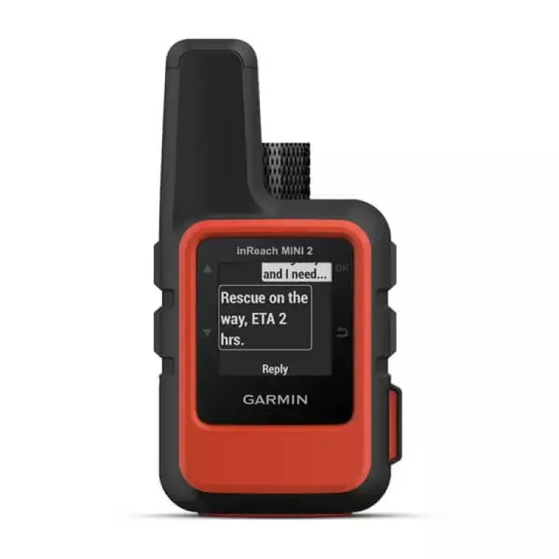 Garmin inReach Mini 2 Personal Black Red IPX7 336h Battery Life