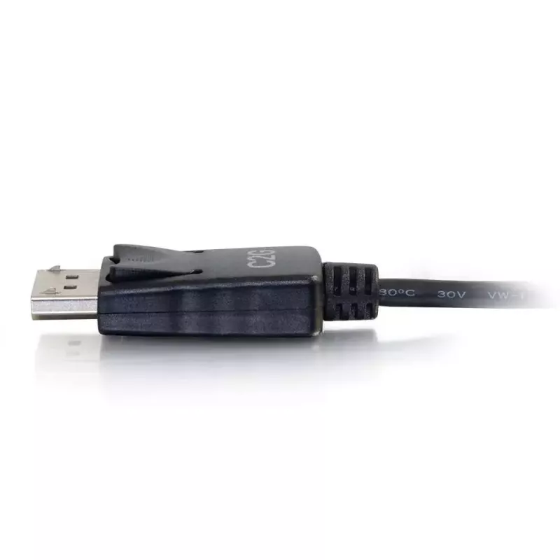 C2G USB-C to DisplayPort Adapter Cable 4K 30Hz 1.8m Black