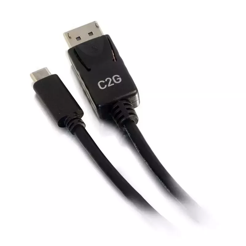 C2G USB-C to DisplayPort Adapter Cable 4K 30Hz 1.8m Black