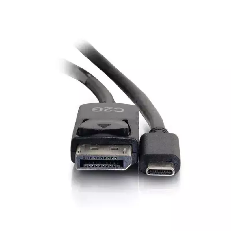 C2G USB-C to DisplayPort Adapter Cable 4K 30Hz 1.8m Black