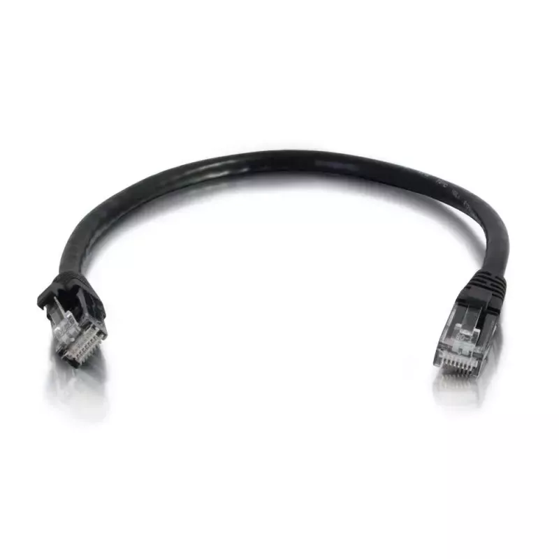 Network Patch Cable C2G 3m Cat5e Booted Unshielded UTP Black