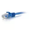 C2G 2m Cat6 Booted Unshielded UTP Network Patch Cable Blue