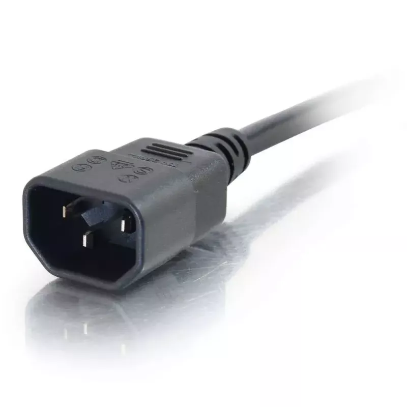 C2G 5m 18 AWG Computer Power Extension Cord IEC320C13 to IEC320C14