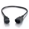 C2G 5m 18 AWG Computer Power Extension Cord IEC320C13 to IEC320C14