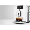 Espresso machine JURA ENA 8 (EC) — fully automatic, 1.1 L water tank, 125 g bean hopper, 15 programs, 15 bar, thermoblock, Wi‑Fi, white