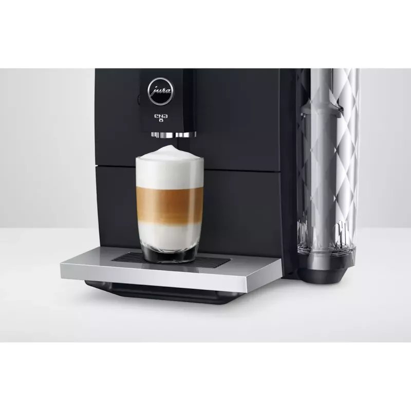Espresso machine jura ENA 8 (EC) — 1.1 L water tank, 125 g beans, 15 bar, built-in grinder, 10 cups