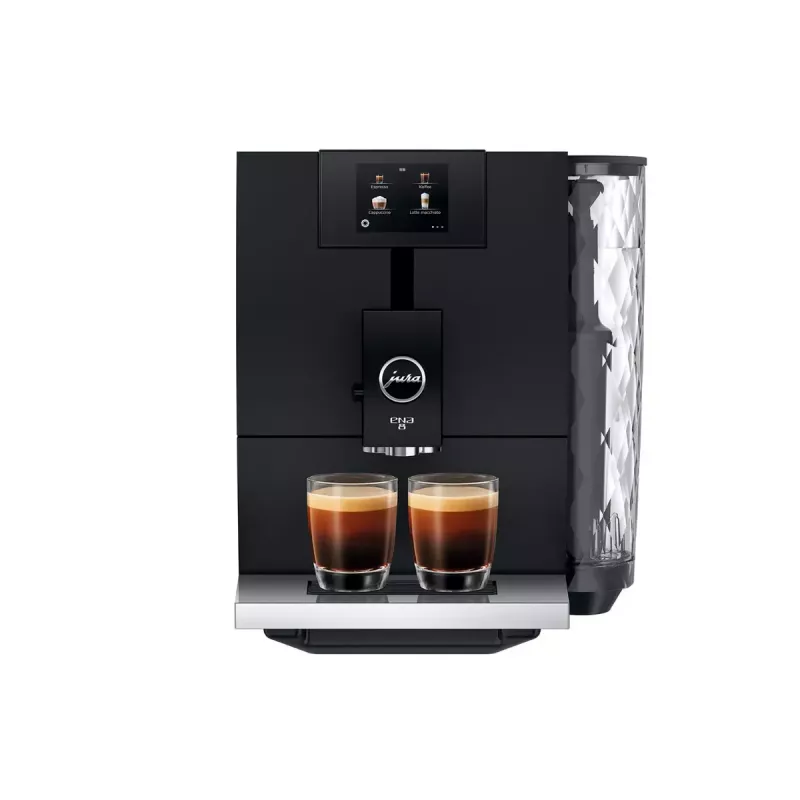 Espresso machine jura ENA 8 (EC) — 1.1 L water tank, 125 g beans, 15 bar, built-in grinder, 10 cups