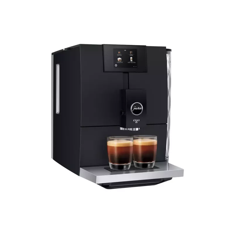 Espresso machine jura ENA 8 (EC) — 1.1 L water tank, 125 g beans, 15 bar, built-in grinder, 10 cups