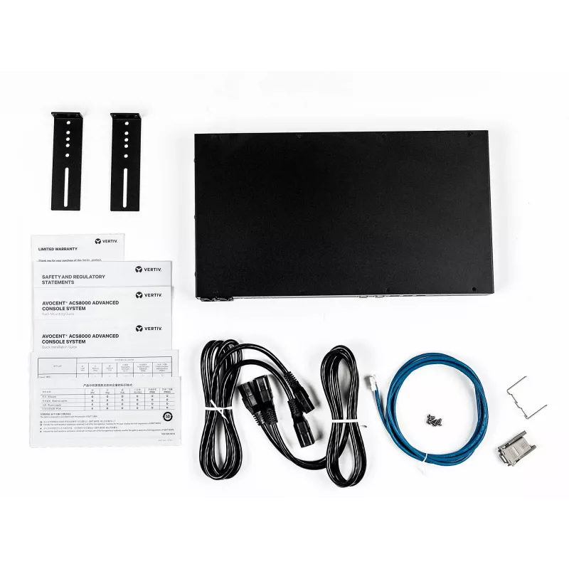 Vertiv Avocent 48-Port ACS8000 Console System with dual AC Power Supply - ACS8048DAC-404