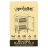 Manhattan iPad to 13 inch, MacBook Air to 15 inch & Chromebook 15.6 inch 32-bay Charging Trolley/Cart via USB-C, Also other tablets/smartphones (with device to USB-C cable), Bays 404x27.6x283mm,Device charging cables not included (suggest USB-C cable 354868),Cabinet
