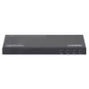 Manhattan 4K 4-Port HDMI Multiviewer Switch, Switch with Four Inputs on One Display, 4k@30Hz, Multiple Viewing Options Including Picture-in-Picture and Dual/Quad Screen, Push Button or Remote Control, 3.5mm and Toslink Audio, Black, 3 Year Warranty