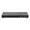Manhattan 4K 4-Port HDMI Multiviewer Switch, Switch with Four Inputs on One Display, 4k@30Hz, Multiple Viewing Options Including Picture-in-Picture and Dual/Quad Screen, Push Button or Remote Control, 3.5mm and Toslink Audio, Black, 3 Year Warranty