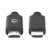 Manhattan HDMI 4K@60Hz Cable with Ethernet, 10m, Suitable for ALL 4K & 1080p/HD uses - when upgrading now or have it ready for when you need it, Male to Male, Black, Ultra HD 4k x 2k, Lifetime Warranty, Premium High Speed