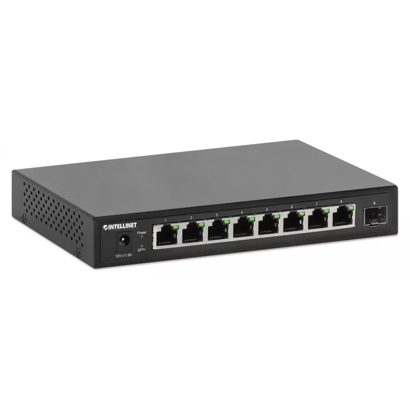 Intellinet 9 Port Switch 8 x 2.5G Ethernet-Ports and 1 SFP+ Uplink