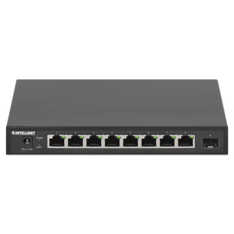 Intellinet 9 Port Switch 8 x 2.5G Ethernet-Ports and 1 SFP+ Uplink
