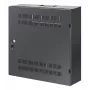 Intellinet Low-Profile 19 inch Wall Mount Cabinet with 4U Horizontal and 2U Vertical Rails Slim, Space-saving Enclosure with Only 170 mm (6.7 in.) Depth, Ideal for AV, Multimedia and Surveillance Applications, Assembled, Black RAL 7021
