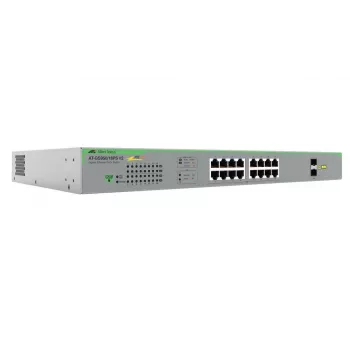 Allied Telesis AT-GS950/18PS-V2-50 network switch Unmanaged Gigabit Ethernet (10/100/1000) Power over Ethernet (PoE) Grey