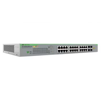 Allied Telesis AT-GS950/28PSV2-50 network switch Unmanaged Gigabit Ethernet (10/100/1000) Power over Ethernet (PoE) Grey