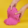 Kinetic Sand , 2lbs Crystal Pink Shimmering Play Sand (Packaging May Vary), Moldable Sensory Toys for Kids Ages 3 and up