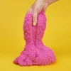 Kinetic Sand , 2lbs Crystal Pink Shimmering Play Sand (Packaging May Vary), Moldable Sensory Toys for Kids Ages 3 and up