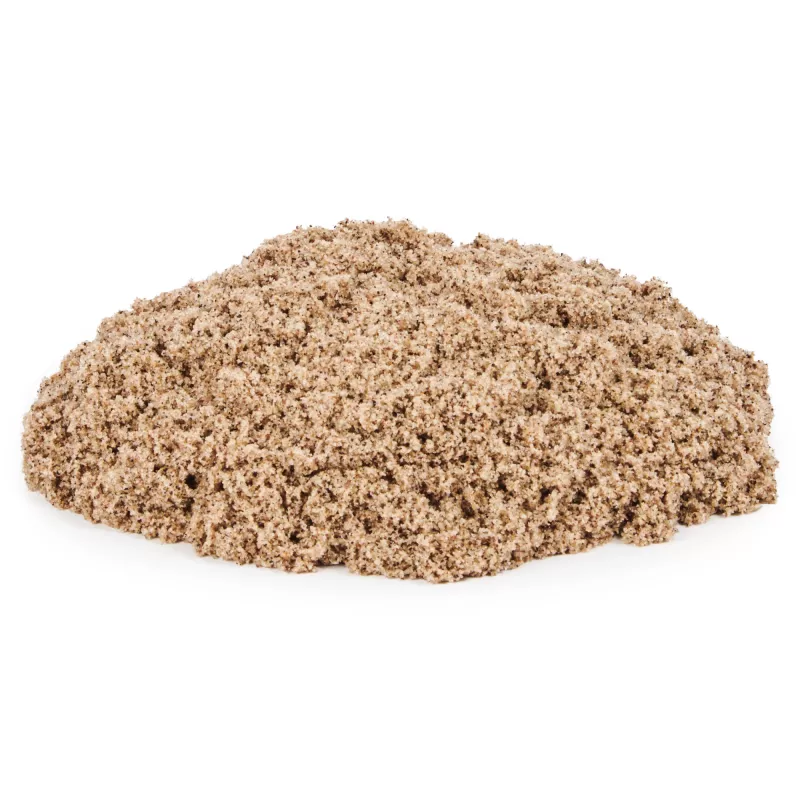 Kinetic Sand , 5.5lbs (2.5kg) Natural Brown Play Sand for Arts and Crafts, Sandbox, Amazon Exclusive (Packaging May Vary), Moldable Sensory Toys, Ages 3 and up