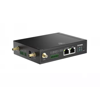 D-Link 4G LTE IIoT Gateway, Cellular network gateway, Black, 4G, LTE, LTE, MicroSD (TransFlash), External