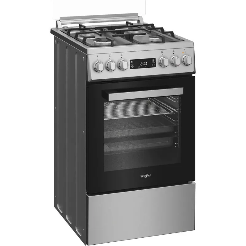 Whirlpool W5G8LMX Freestanding cooker Electric Gas Stainless steel