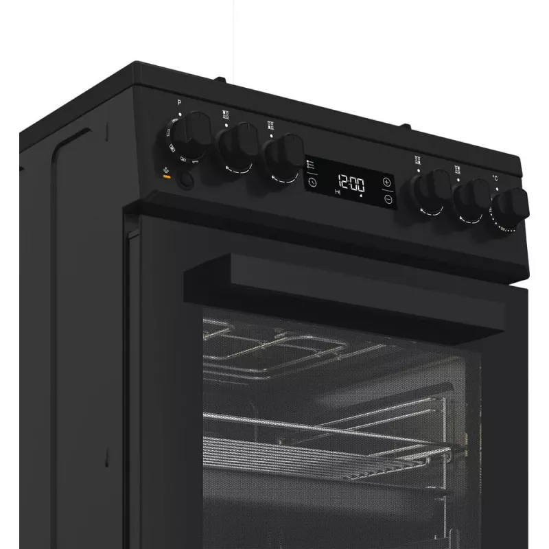 Whirlpool W5G8LMSWTB Freestanding cooker Electric Gas Black