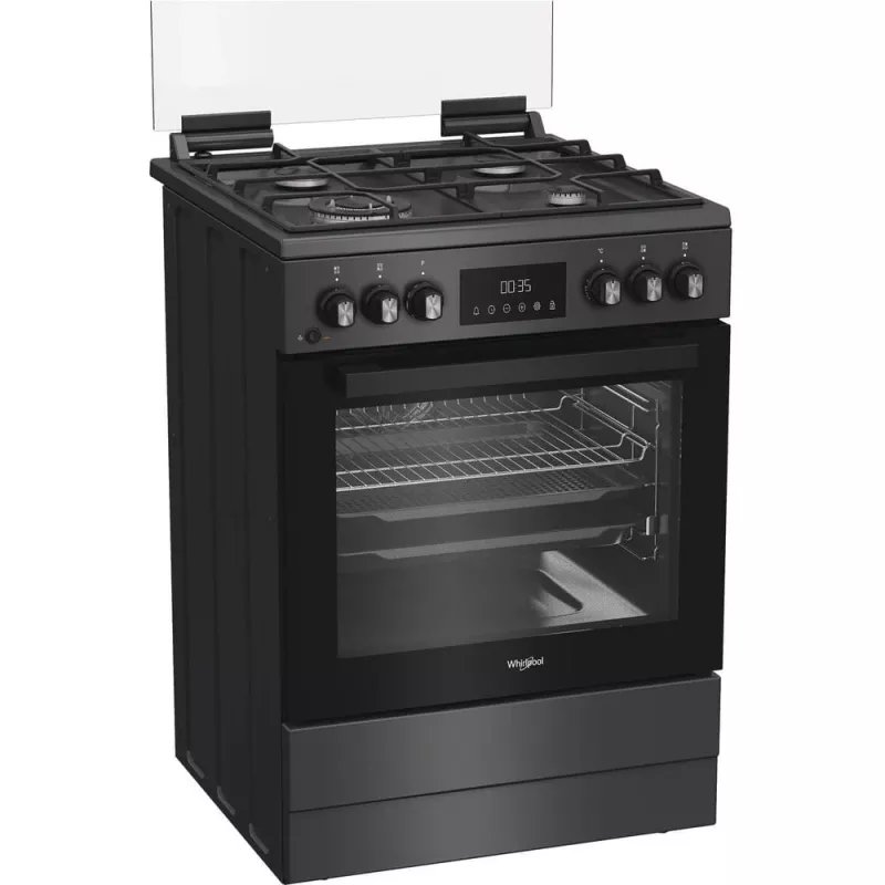 Whirlpool 859991716090 cooker Freestanding cooker Electric Gas Black