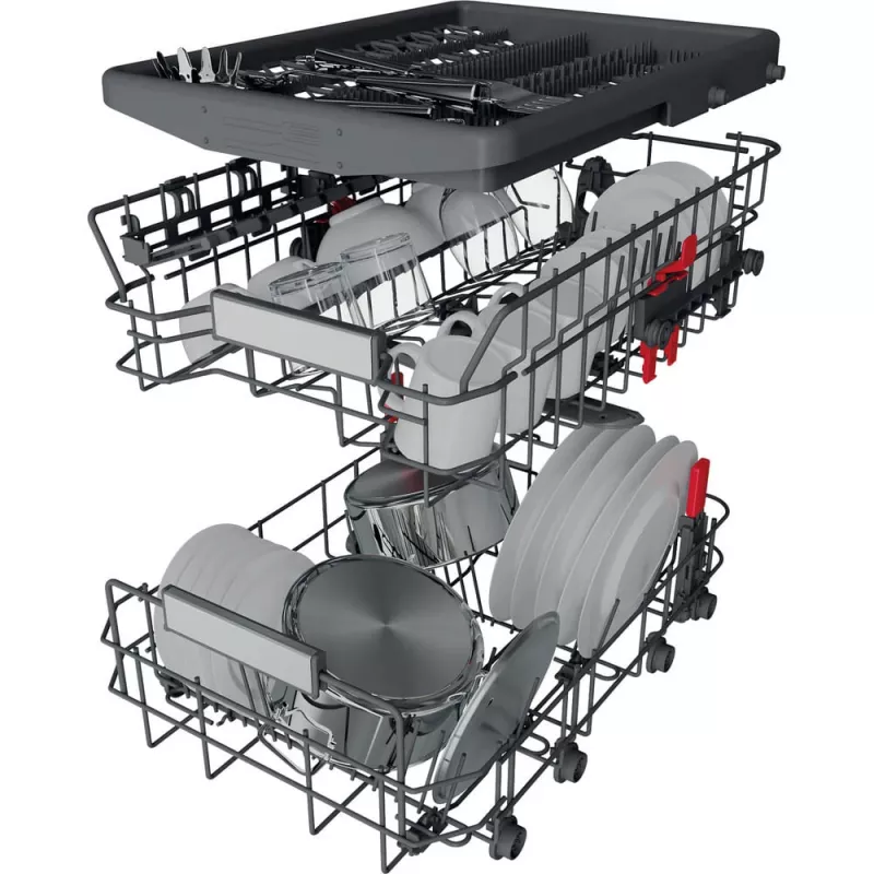 Whirlpool WSIP 4O33 PFE Fully built-in 10 place settings