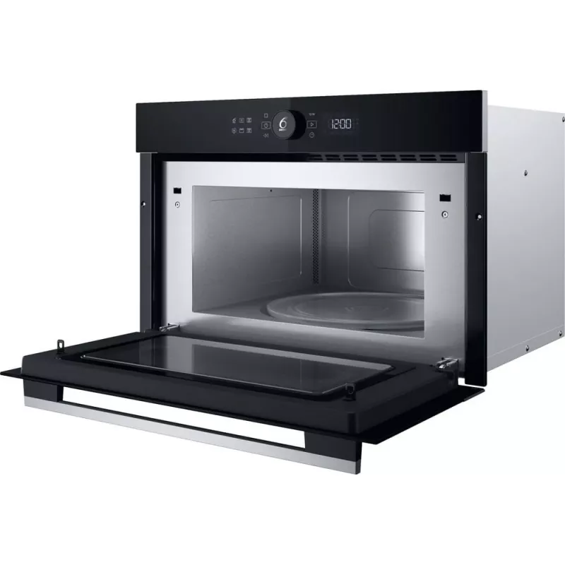 Whirlpool WMD54MX Black, Stainless steel Grill microwave Built-in 31 L 1000 W