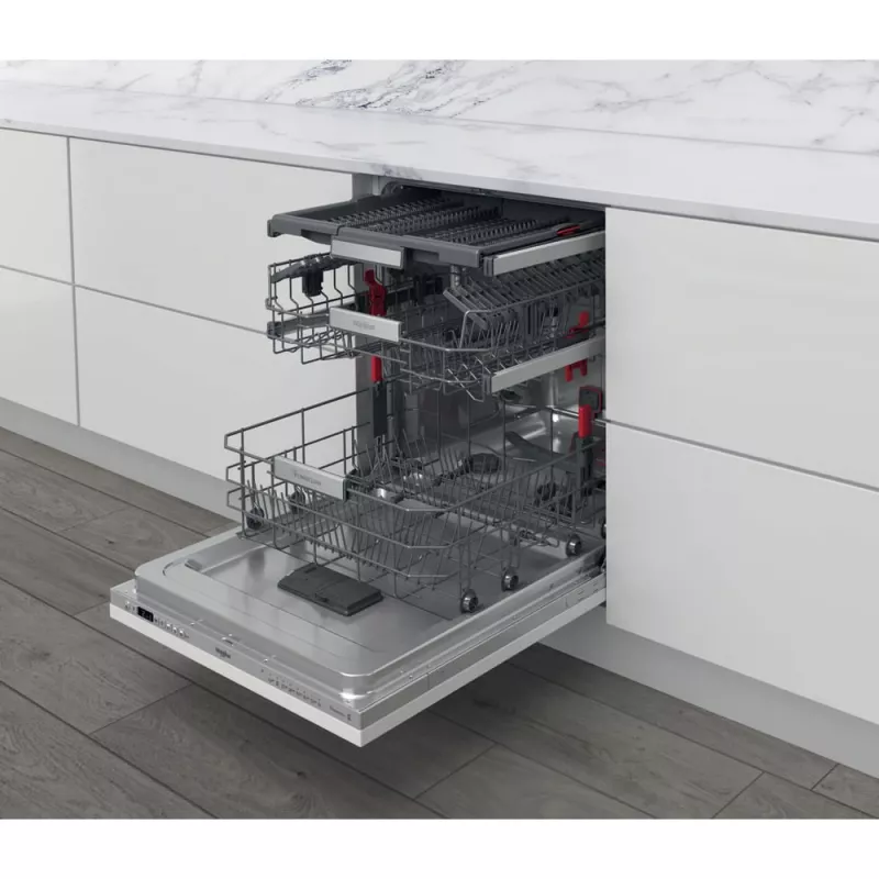 Whirlpool WIO 3O26 PL Fully built-in 14 place settings