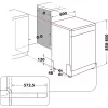 Whirlpool WFC 3C26 PF X Freestanding 14 place settings