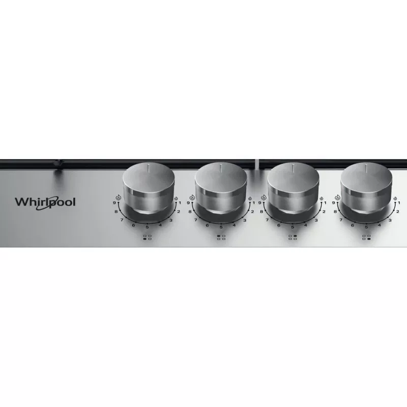 Whirlpool TGML 650 IX Stainless steel Built-in 58 cm Gas 4 zone(s)