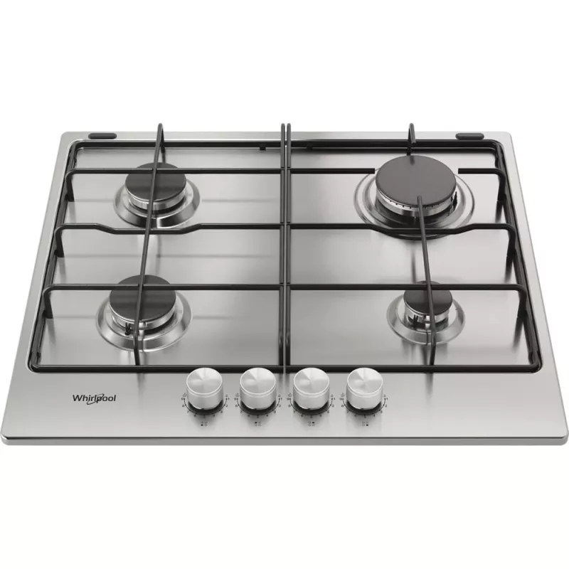 Whirlpool TGML 650 IX Stainless steel Built-in 58 cm Gas 4 zone(s)