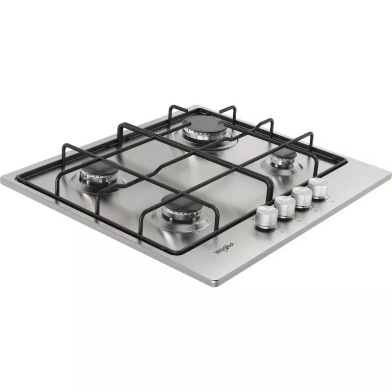 Whirlpool TGML 650 IX Stainless steel Built-in 58 cm Gas 4 zone(s)