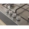 Whirlpool TGML 650 IX Stainless steel Built-in 58 cm Gas 4 zone(s)