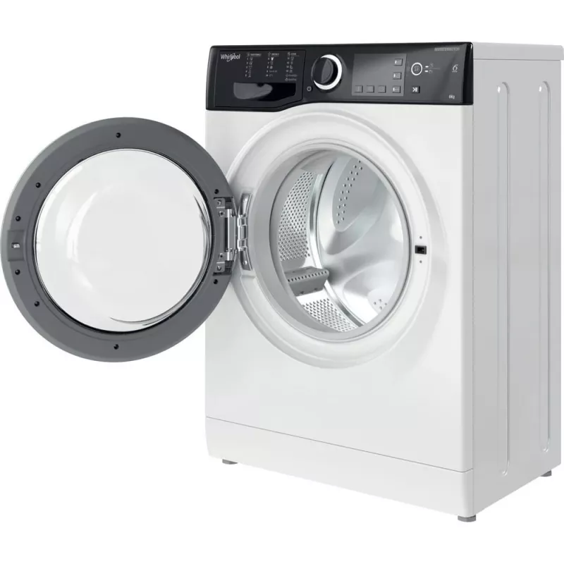 Whirlpool WRBSB 6249 S EU washing machine Front-load 6 kg 1151 RPM Black, White