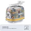 Ariete 0155/0P 6 2 slice(s) 810 W Blue, Yellow
