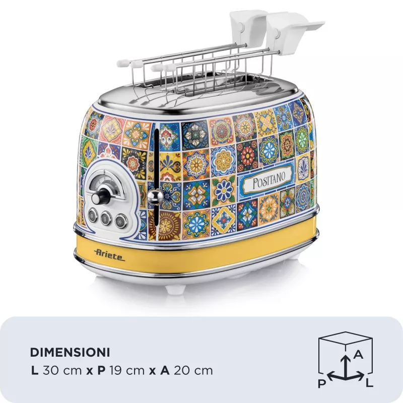 Ariete 0155/0P 6 2 slice(s) 810 W Blue, Yellow