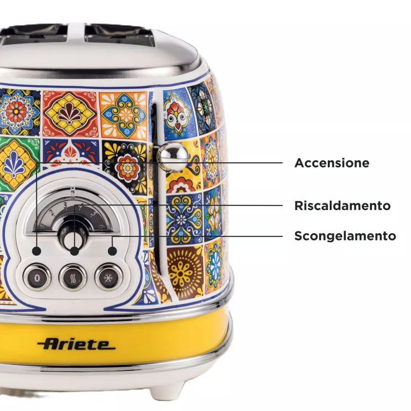 Ariete 0155/0P 6 2 slice(s) 810 W Blue, Yellow