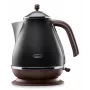 De’Longhi KBOV 2001.BK electric kettle 1.7 L 2000 W Black, Brown